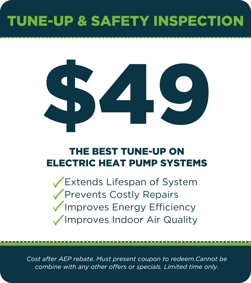 Tune-up & Safety Inspection $49