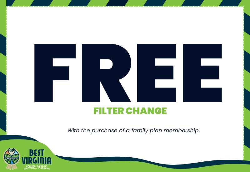 Best Virginia Free Filter Change Offer
