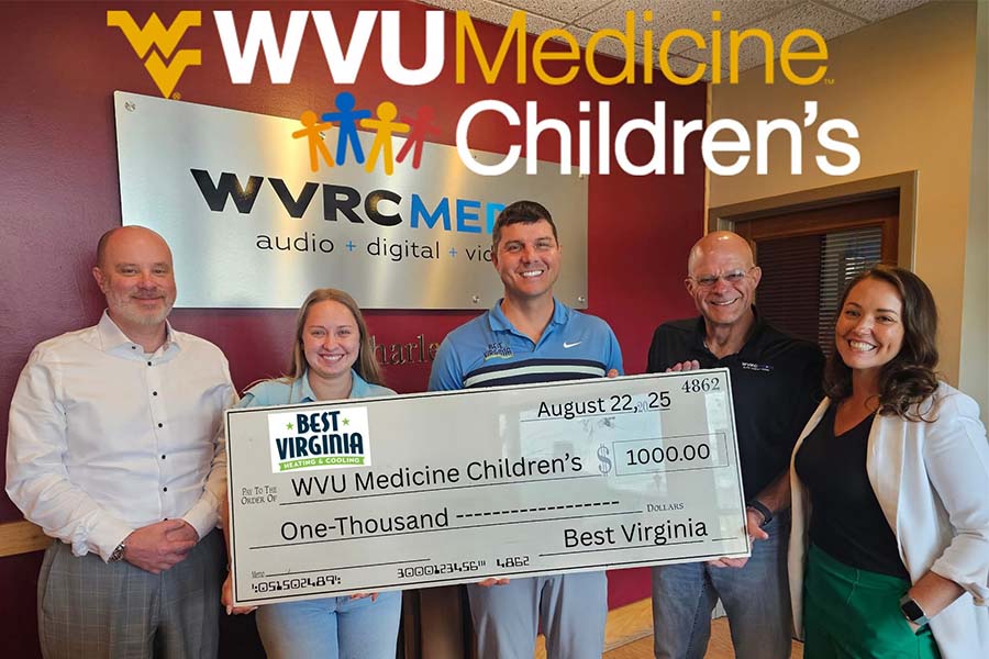 People holding $1000 check