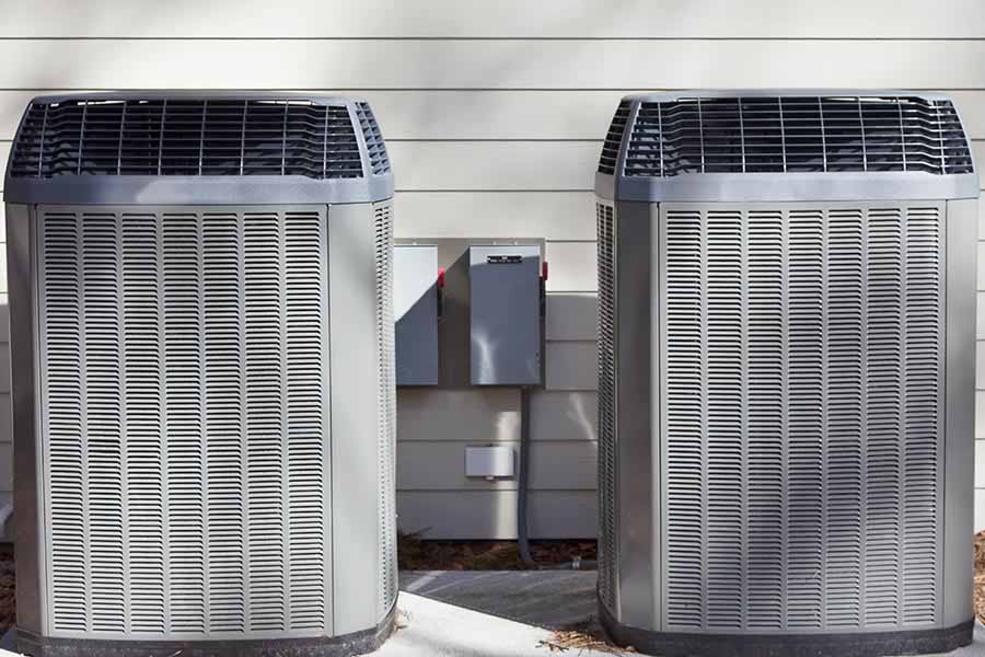 HVAC heat pump units