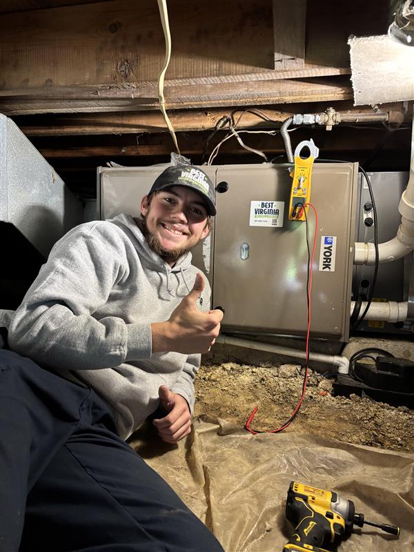 Ac maintenance in progress