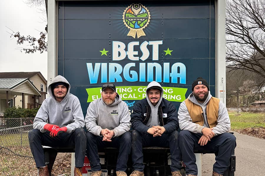 Best Virginia HVAC technicians team